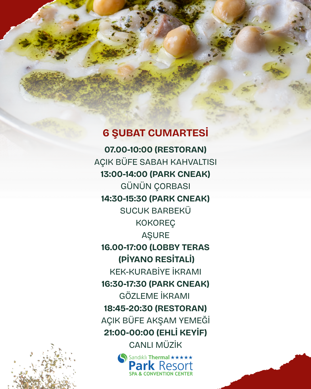 2027 SÖMESTİR DÖNEMİ YİYECEK-İÇECEK SUNUM PROGRAMI